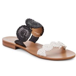 Jack Rogers Lauren color block NEW IN BOX. 9M